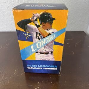 Evan Longoria Walk-Off Figurine Tampa Bay Rays 2011 Factory Sealed Unopened Exc